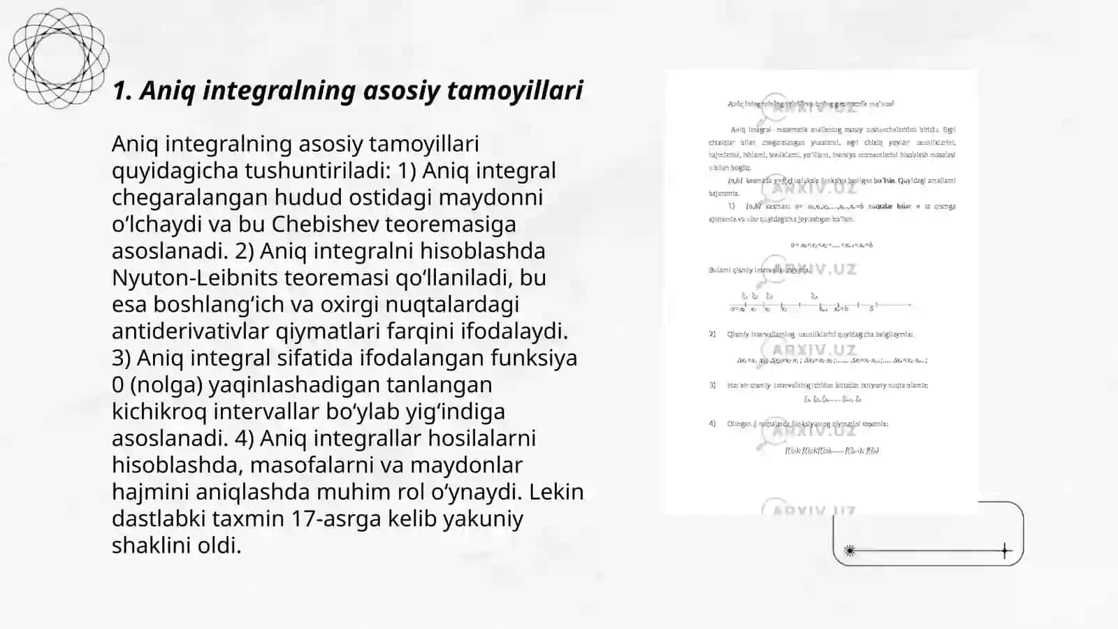 Aniq integral 3