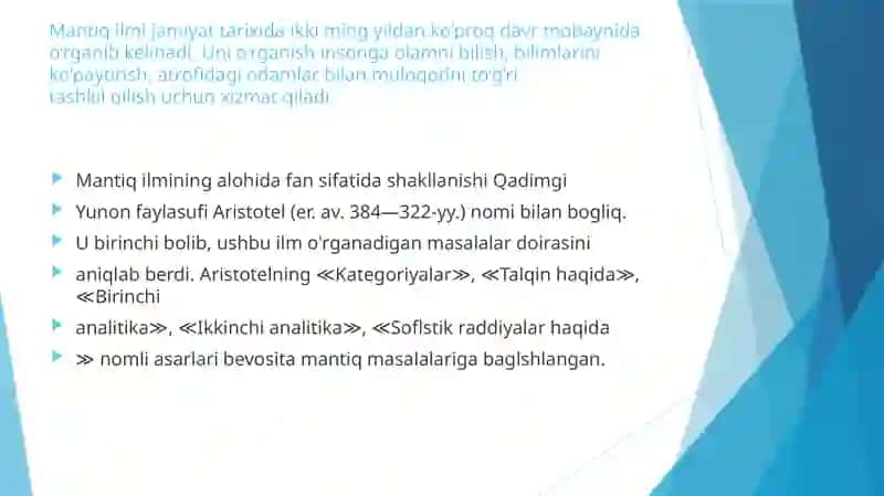 Inson hayotida mantiqiy fikrlash 3