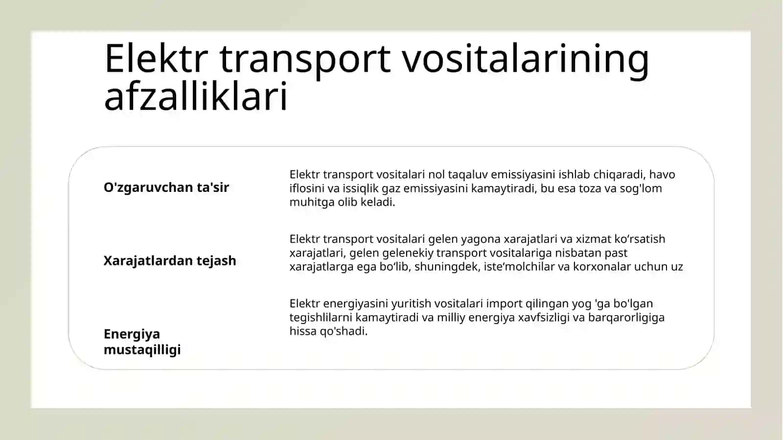 Elektr transport vositalari 3