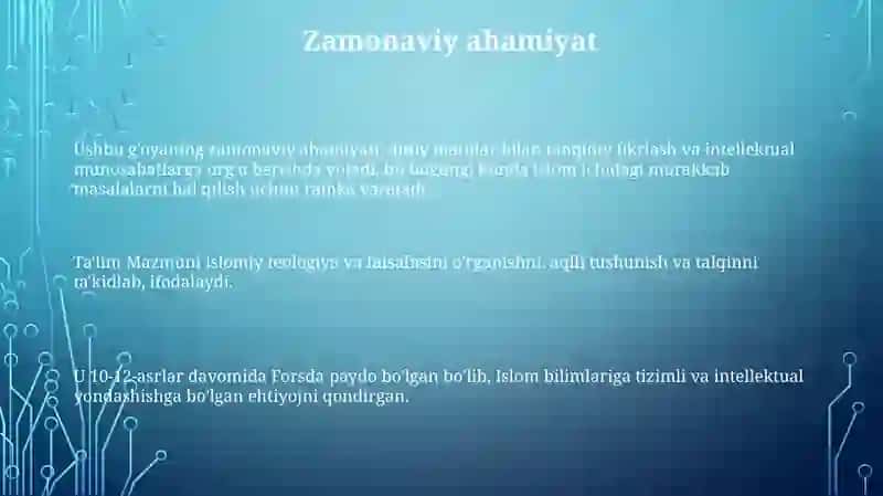 Ta'lim Mazmuni - Ahamiyati va Evolyutsiyasi 3