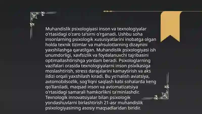 Muhandislik psixologiyasi 3