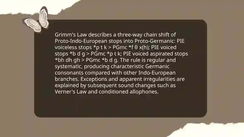 Phonetic peculiarities of Germanic language 3