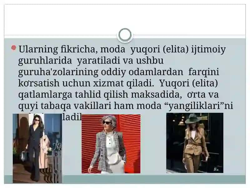 Modafenomeni. Jahon moda tendentsiyalari 3
