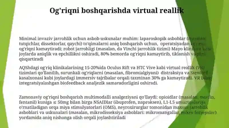 Minimal invaziv jarrohlik uchun asbob-uskunalar 3