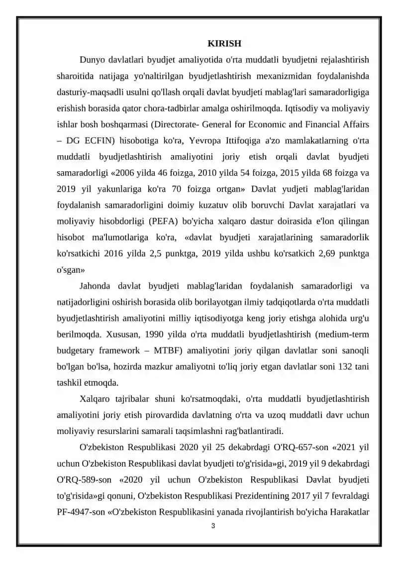 Davlat Byudjetini Rejalashtirish 3