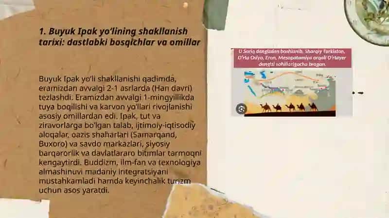 Buyuk Ipak yoʻlining shakllanish tarixi 3