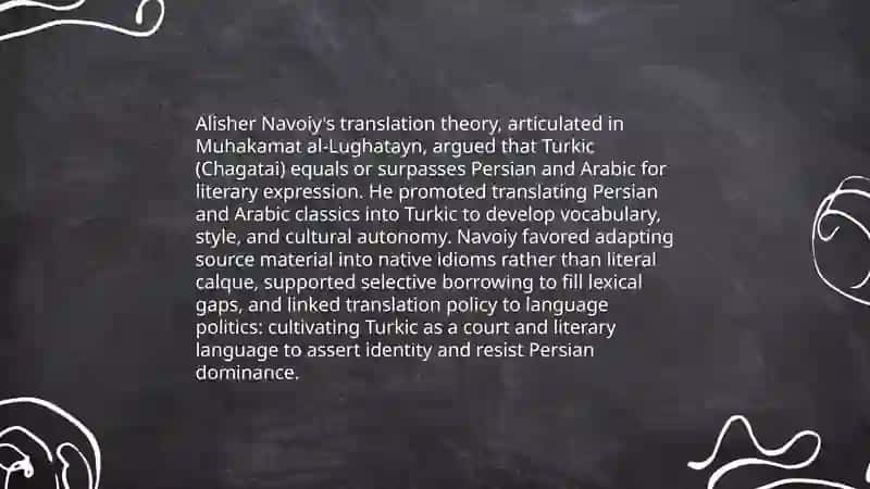 Alisher Navoiy va tarjima 3