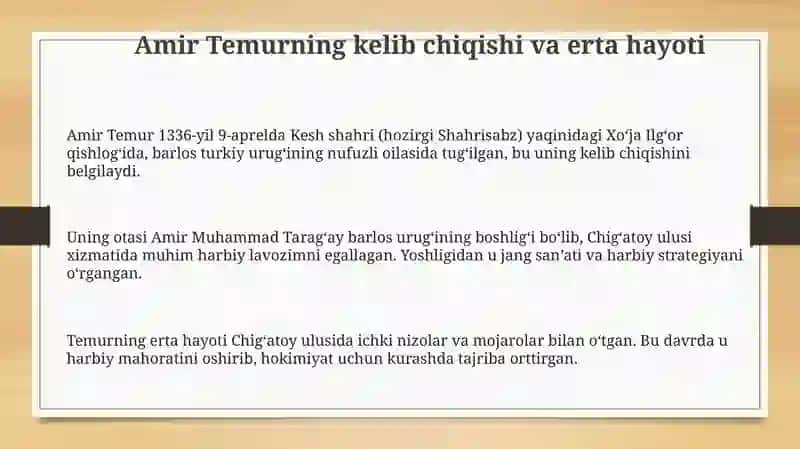 Amir Temur -- buyuk davlat arbobi 3