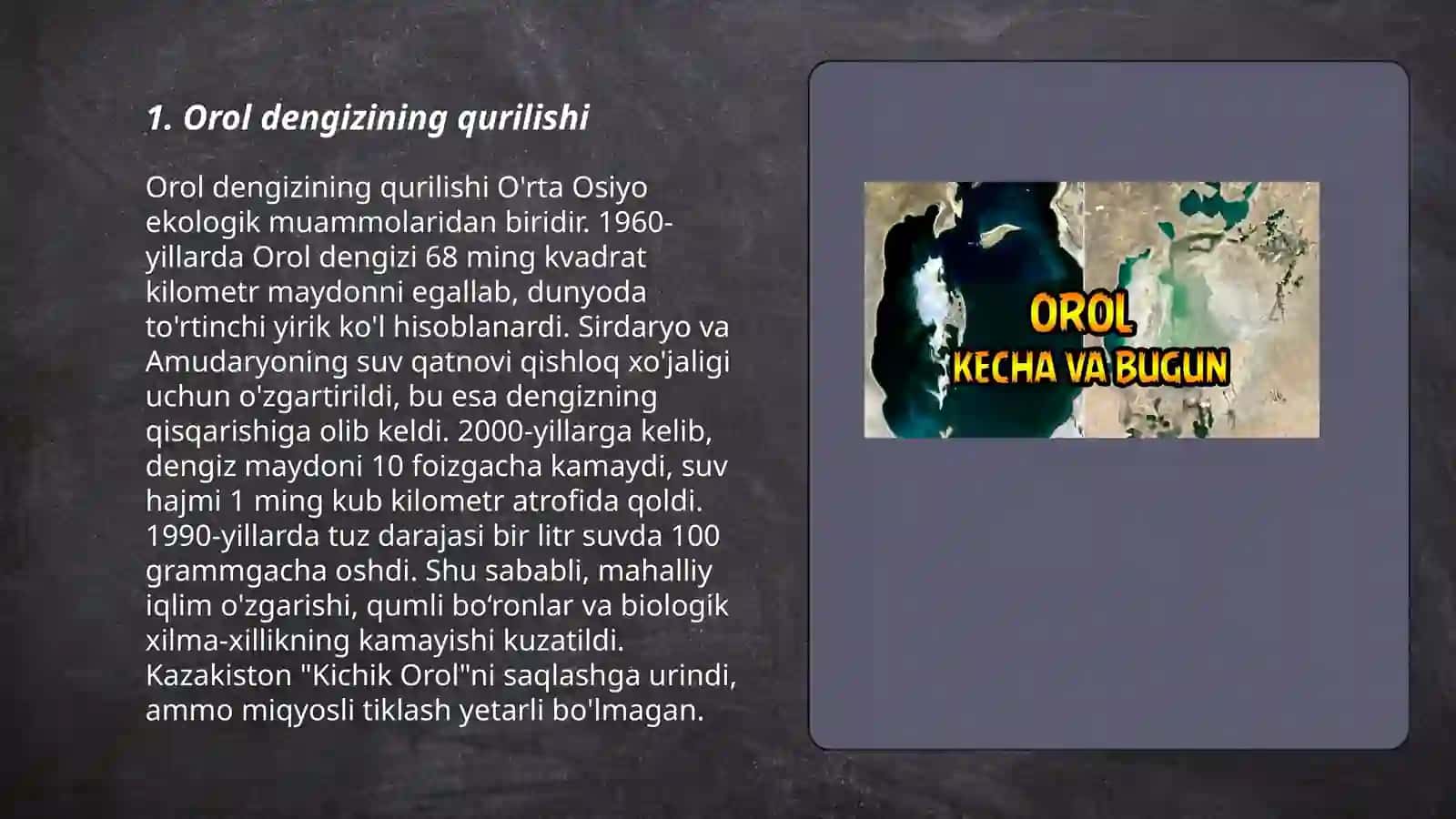 Orol dengizi muamosi 3