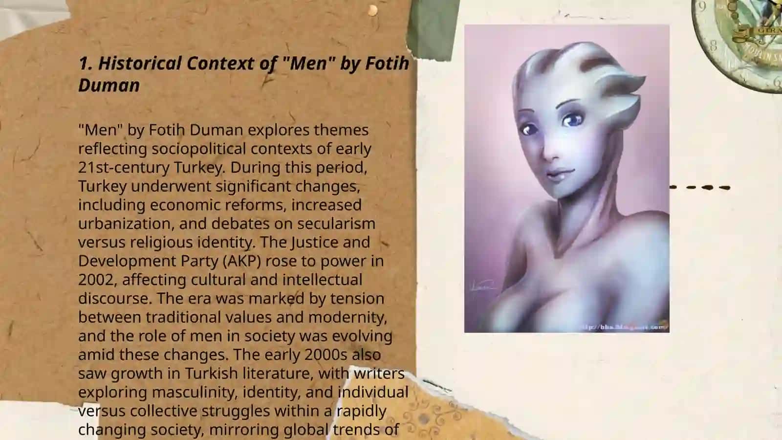Fotih Dumanning "Men" asari haqida 3