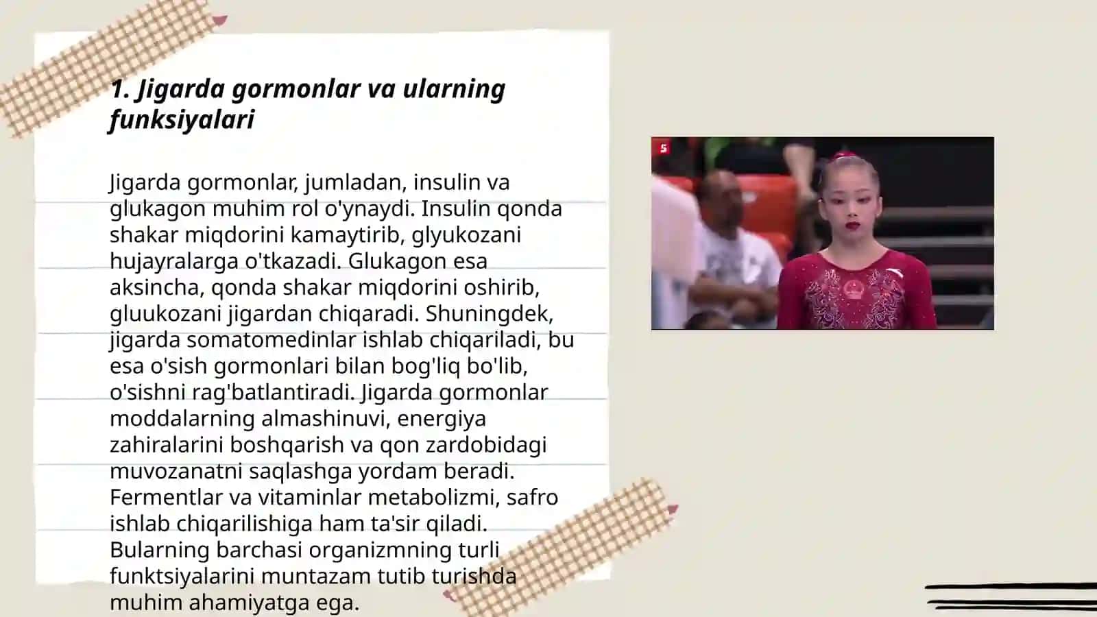 Jigarda gormonlar va ularning funksiyalari 3