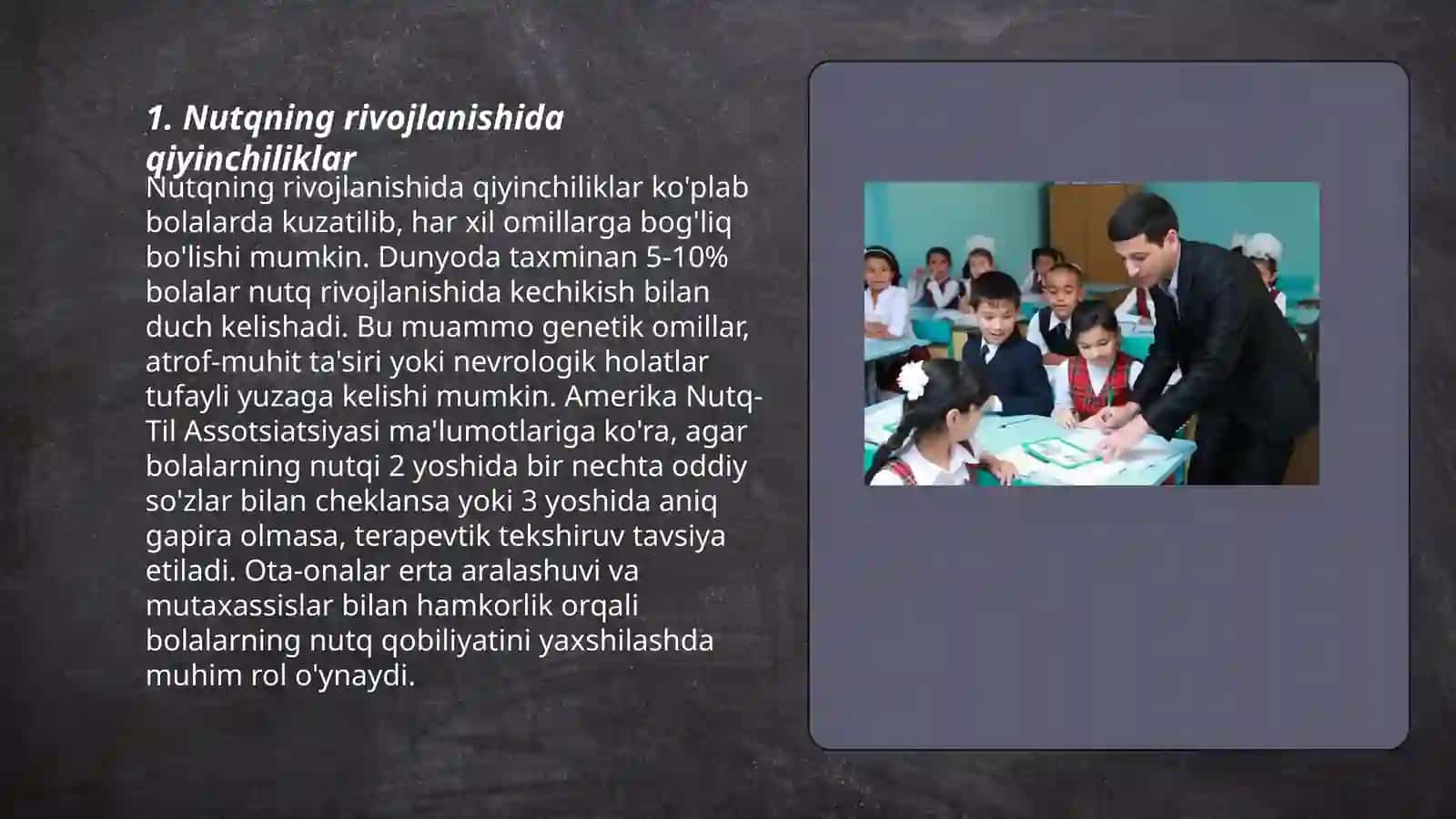 Nutq buzilishining asosiy turlari 3
