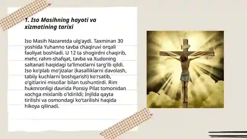 Xristianlik tatixi va ta'limoti 3