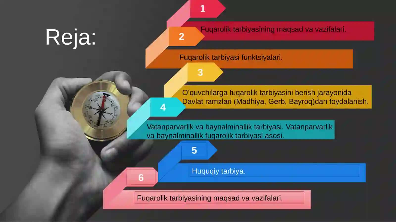 Fuqarolik tarbiyasi. Huquqiy tarbiya 3