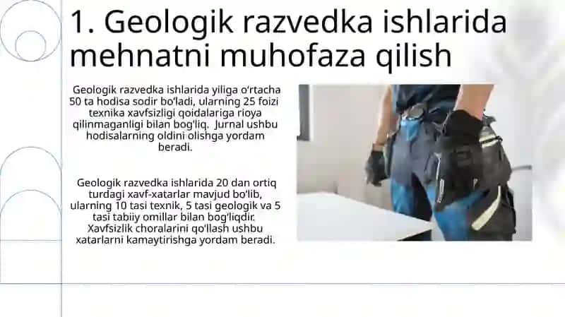 Mehnatni muhofaza qilish holatini tekshirish jurnali 3