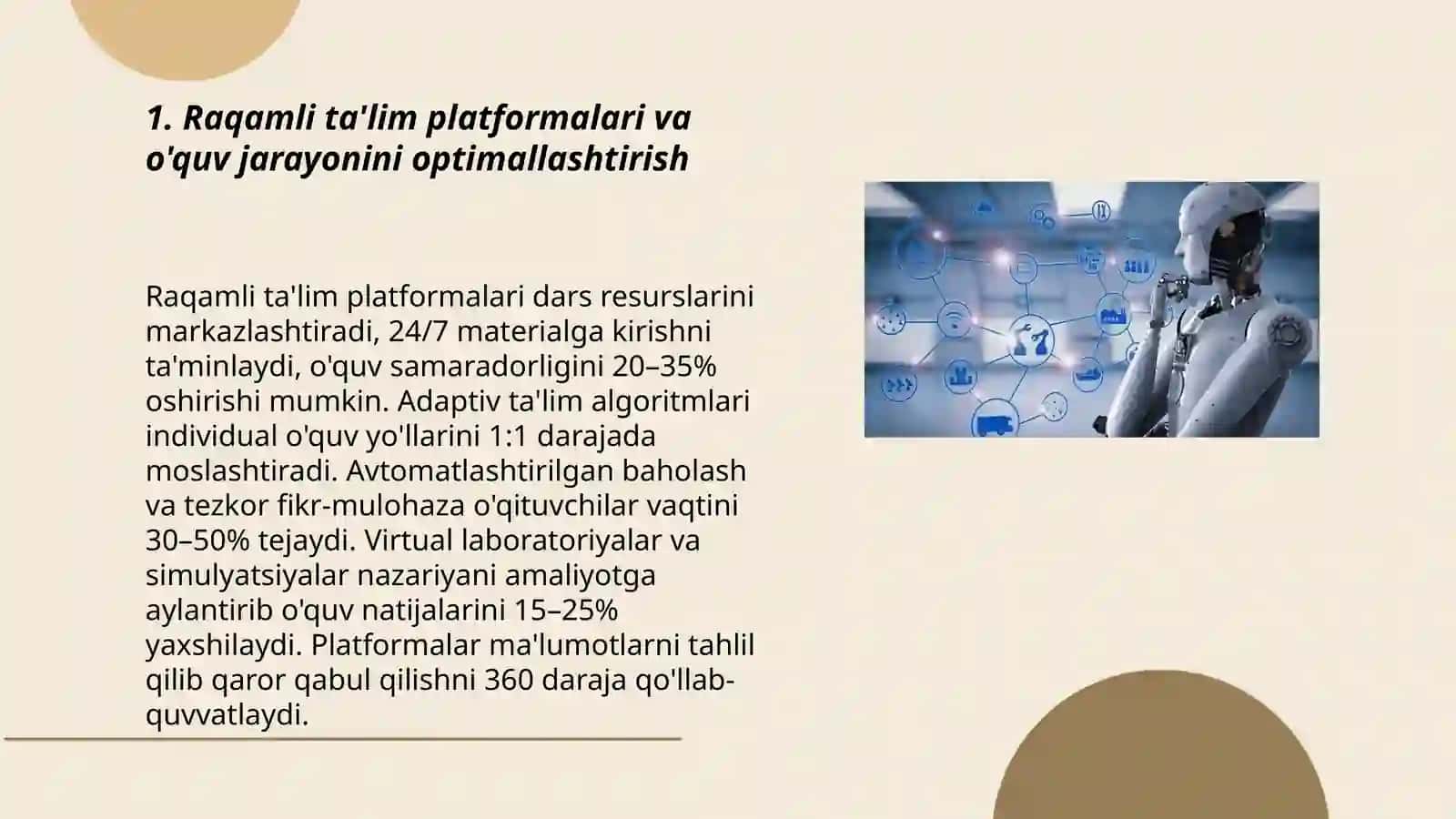 Innovatsion texnologiyalar taʼlim sifatini oshirish manbai sifatida 3