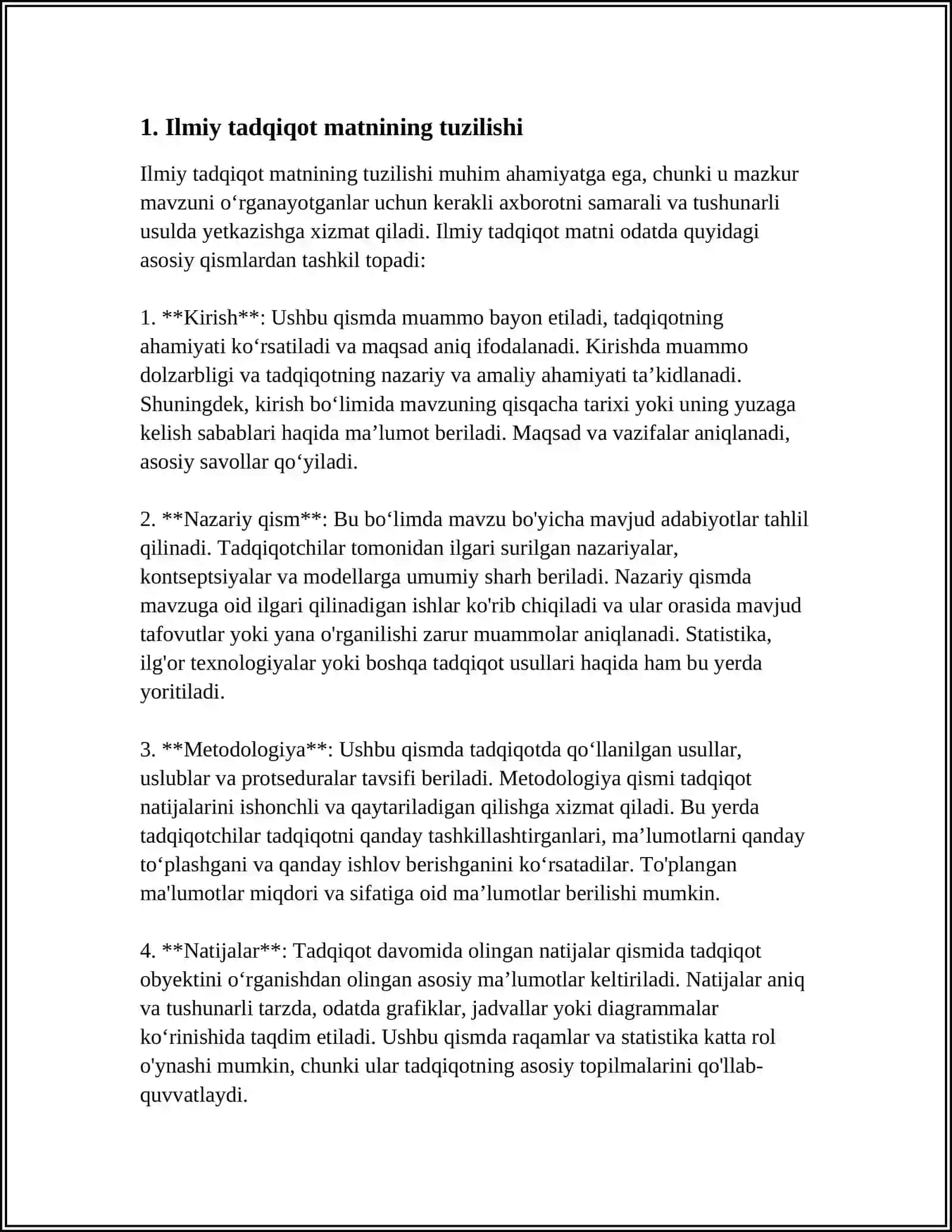 ILMIY TADQIQOT MATNNING TARKIBI 3