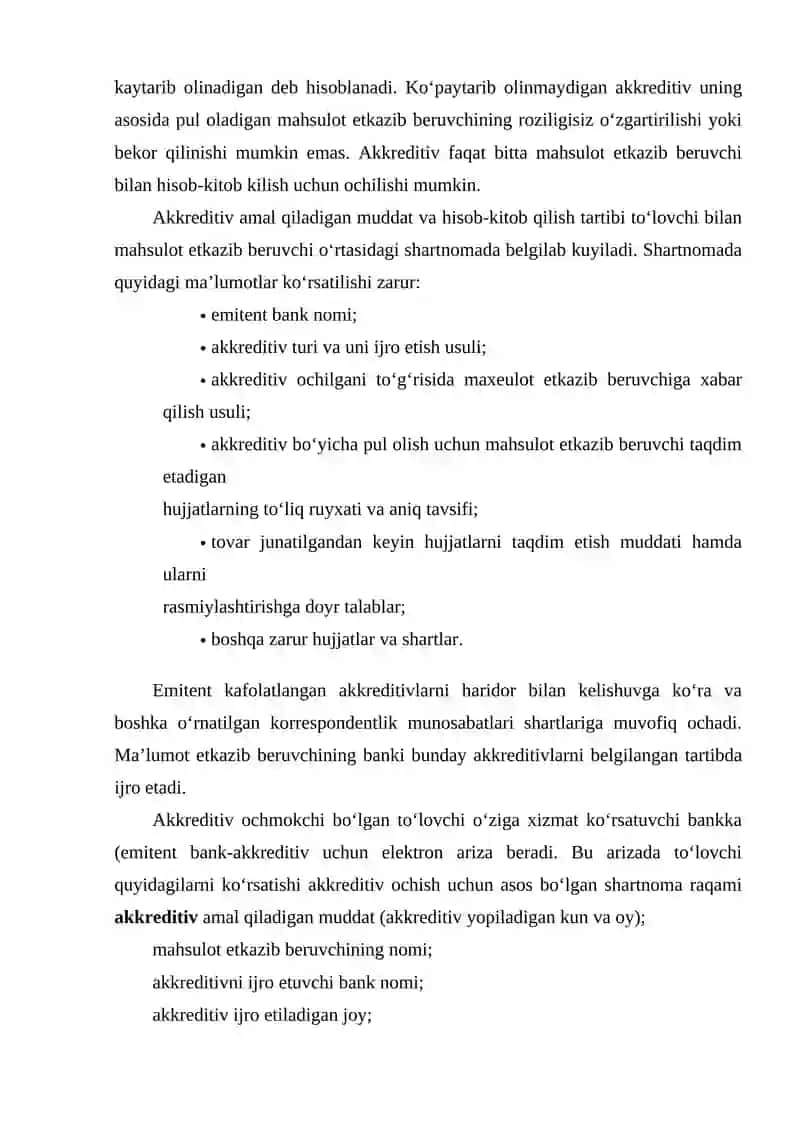 Bankdagi maxsus schyotlar 3