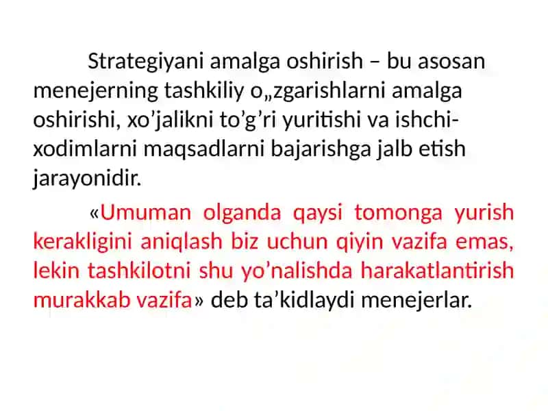 Strategiya yaratish 3