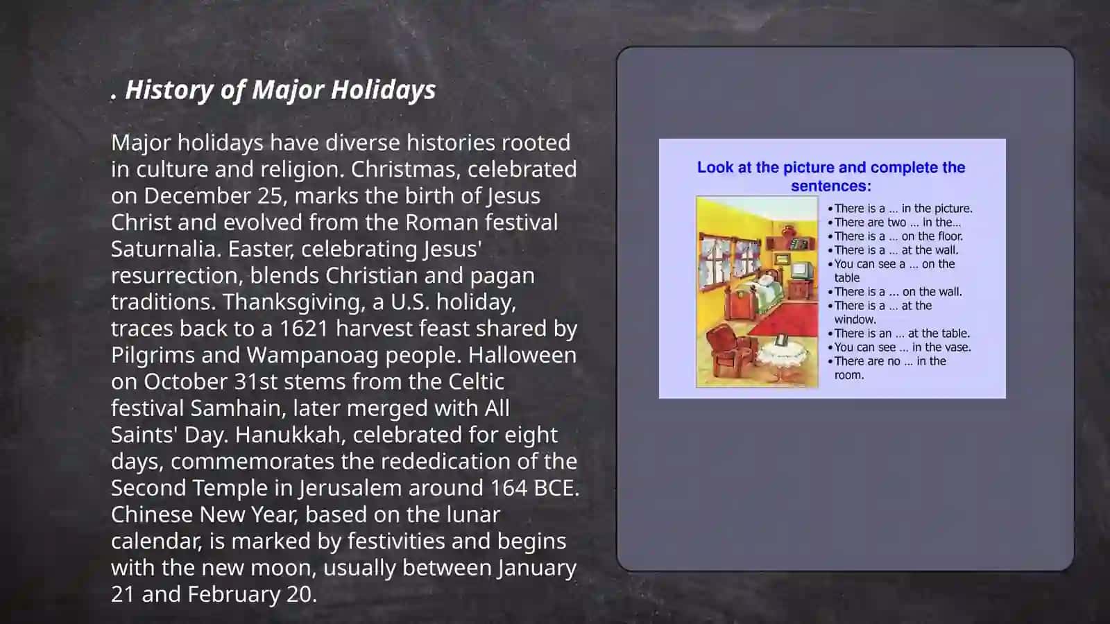 Holidays 3