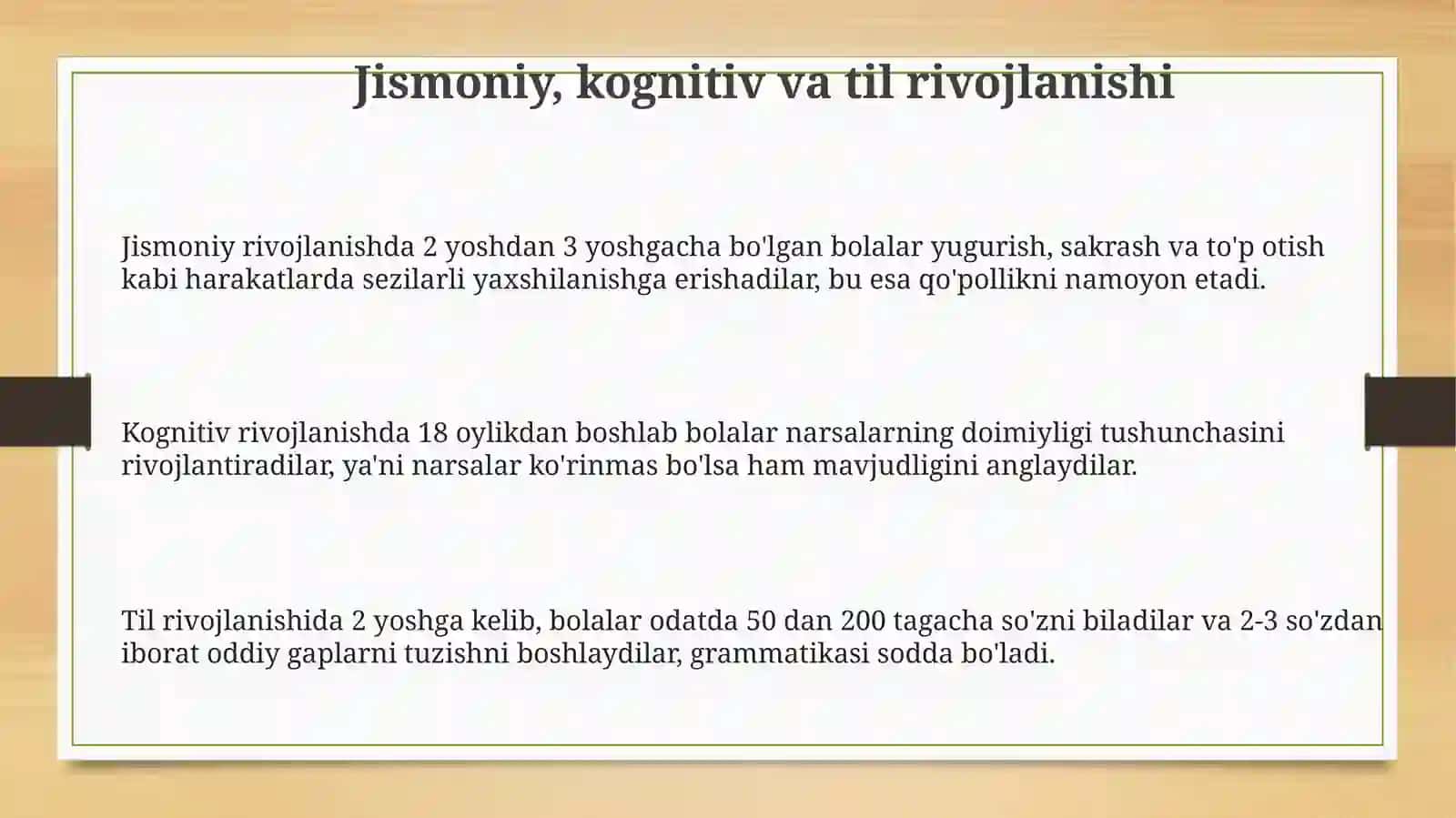Ilk bolalik davrida psixik rivojlanish xususiyatlari 3