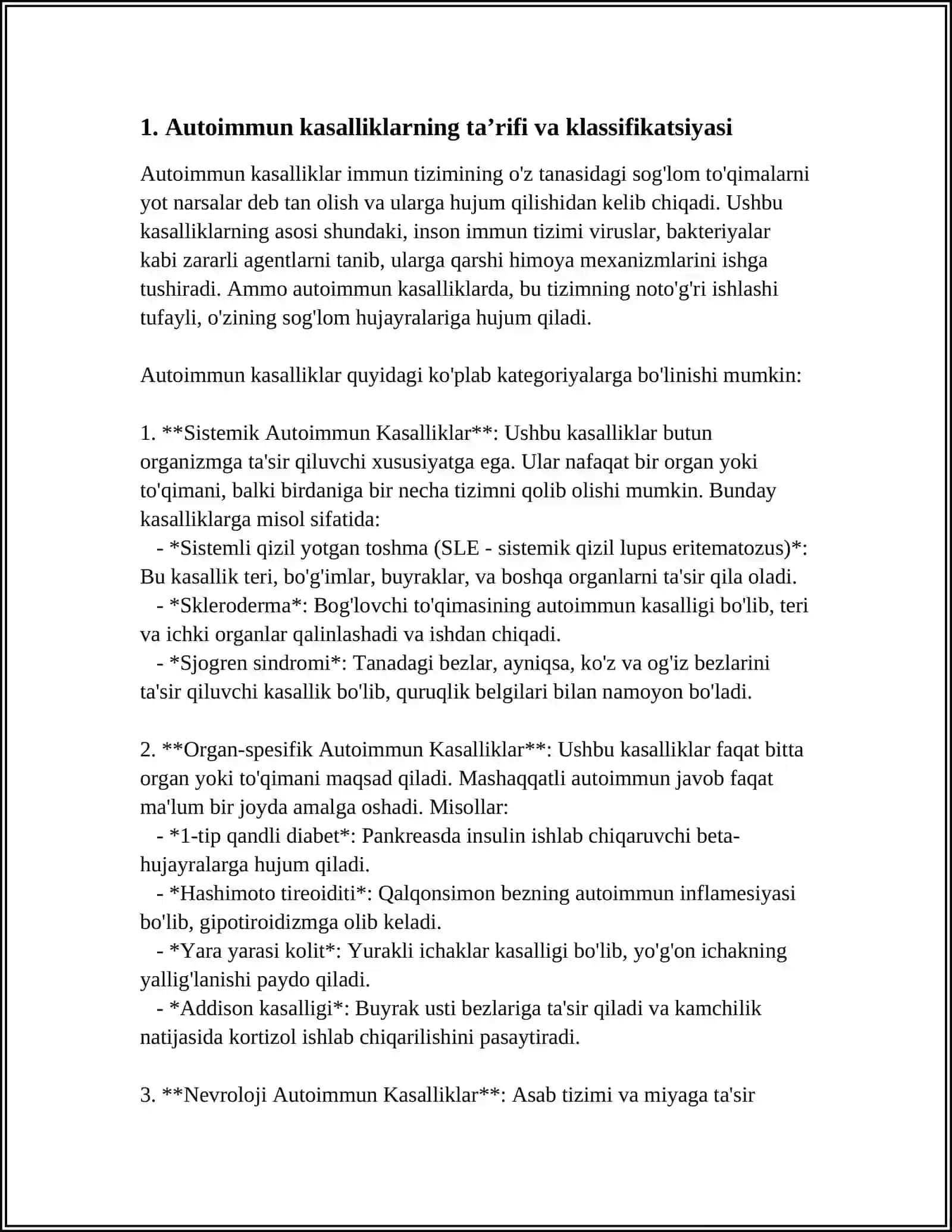 AUTOIMMUN KASALLIKLAR 3