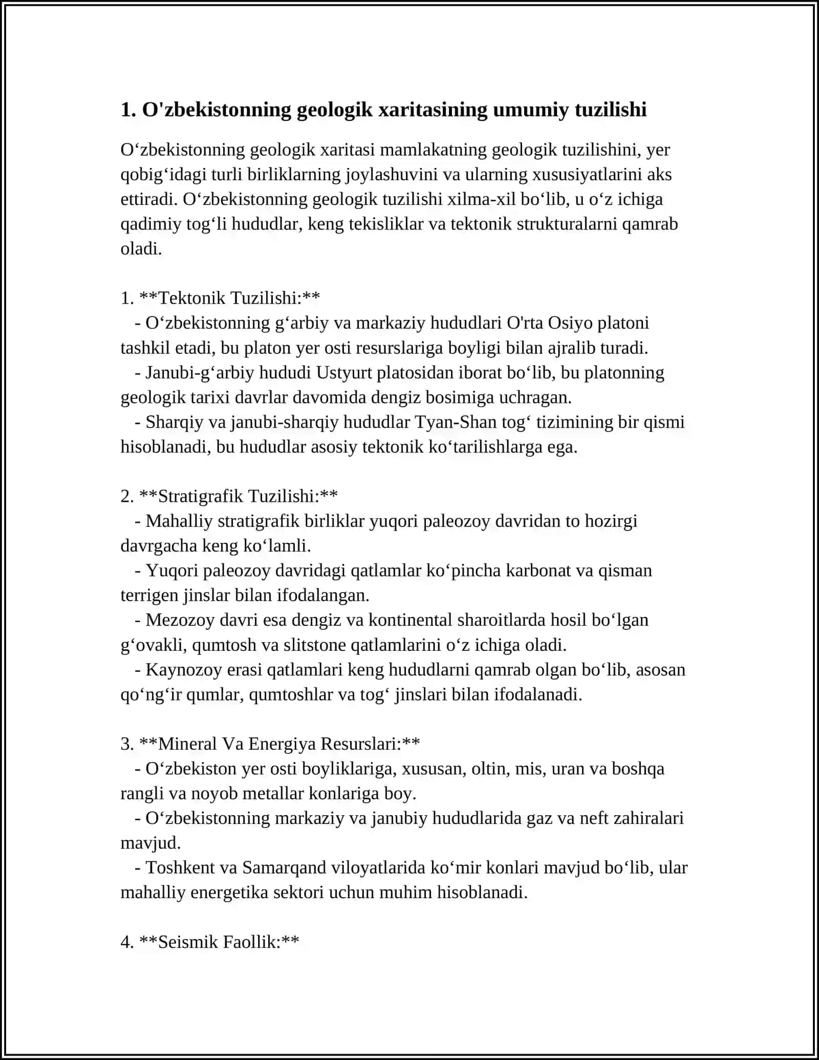 O'zbekistonning geologik xaritasi 3