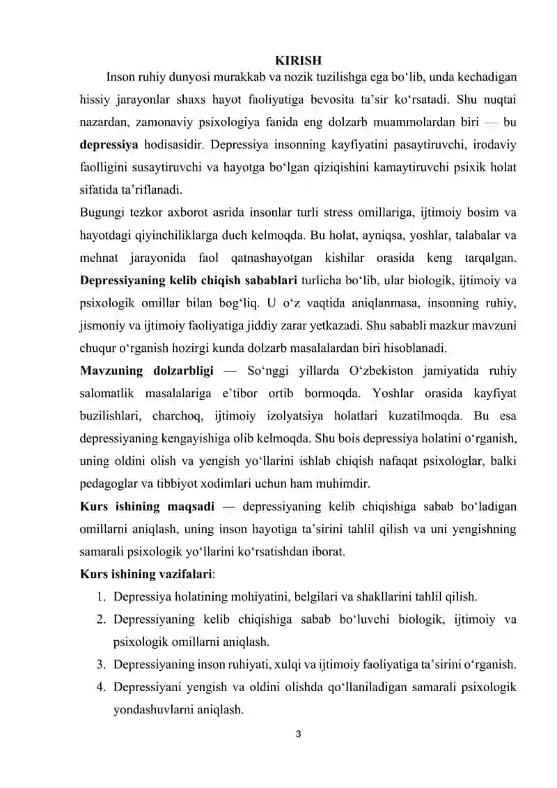 DEPRESSIYANING KELIB CHIQISHI VA UNING OQIBATLARI 3