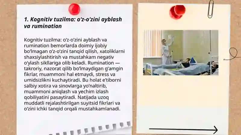 Bemorlarning suyitsidul fikrlashining oʻziga xos xususiyatlari 3