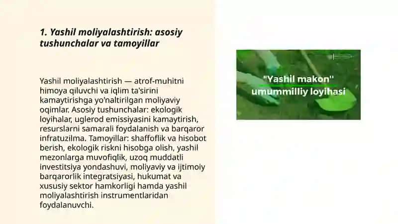 Yashil moliyalashtirish 3