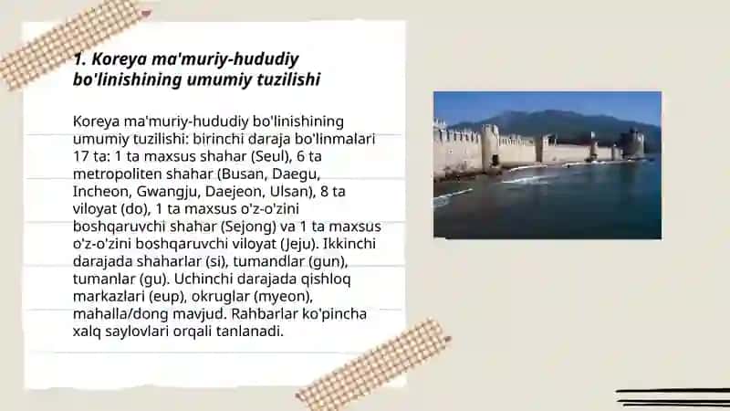 Koreya ma'muriy-hududiy bo'linishining umumiy tuzilishi 3