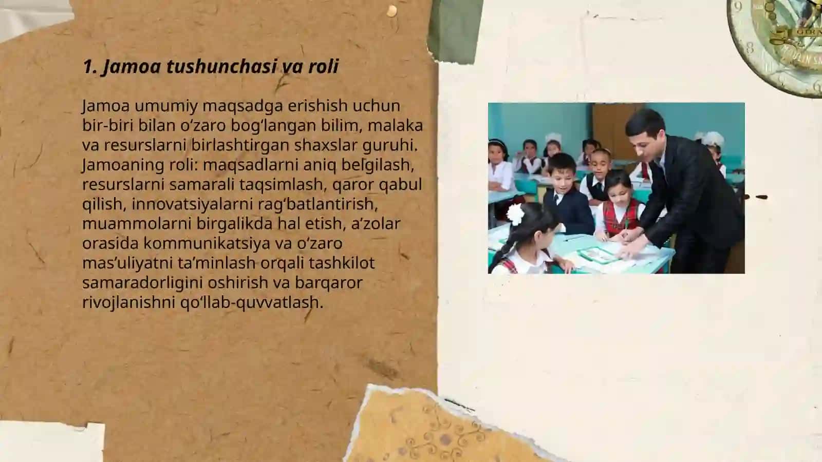 Jamoa turlari va uni tashkil etish metodikasi 3