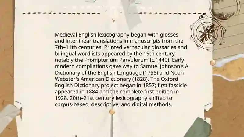 English lexicography 3