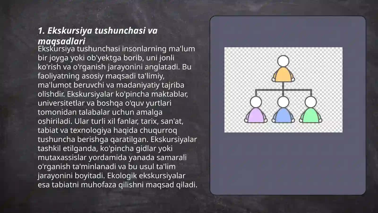 Ekskursiyani tashkil etish va uni oʻtkazish metodikasi 3