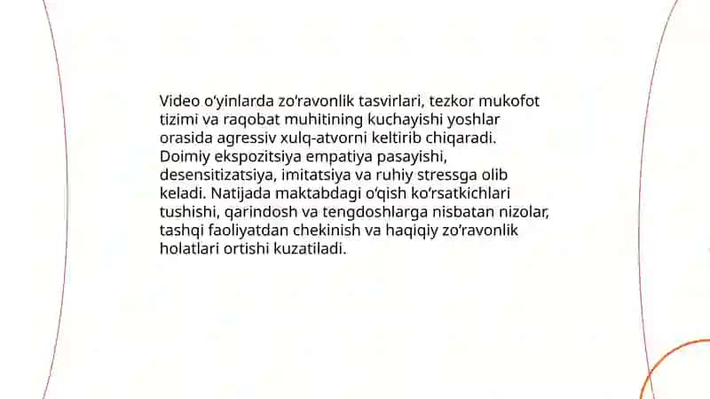 O‘yinlarining yoshlar tarbiyasiga salbiy ta’siri 3