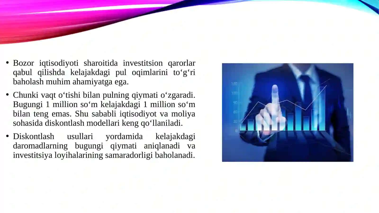 Diskontlash modellari va ularning amaliy qo‘llanilishi 3