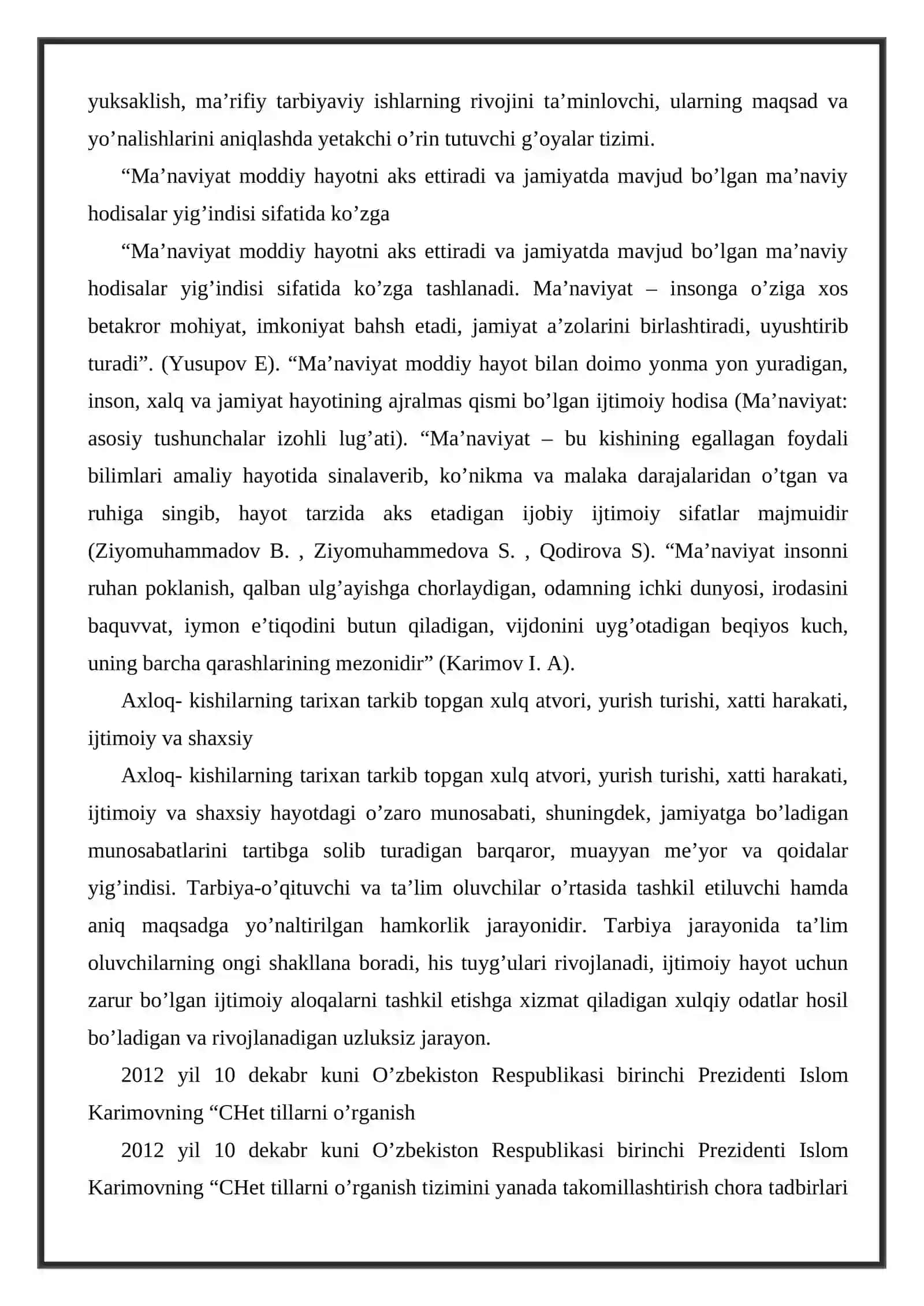 Ma’naviy axloqiy tarbiyaning maqsad 3