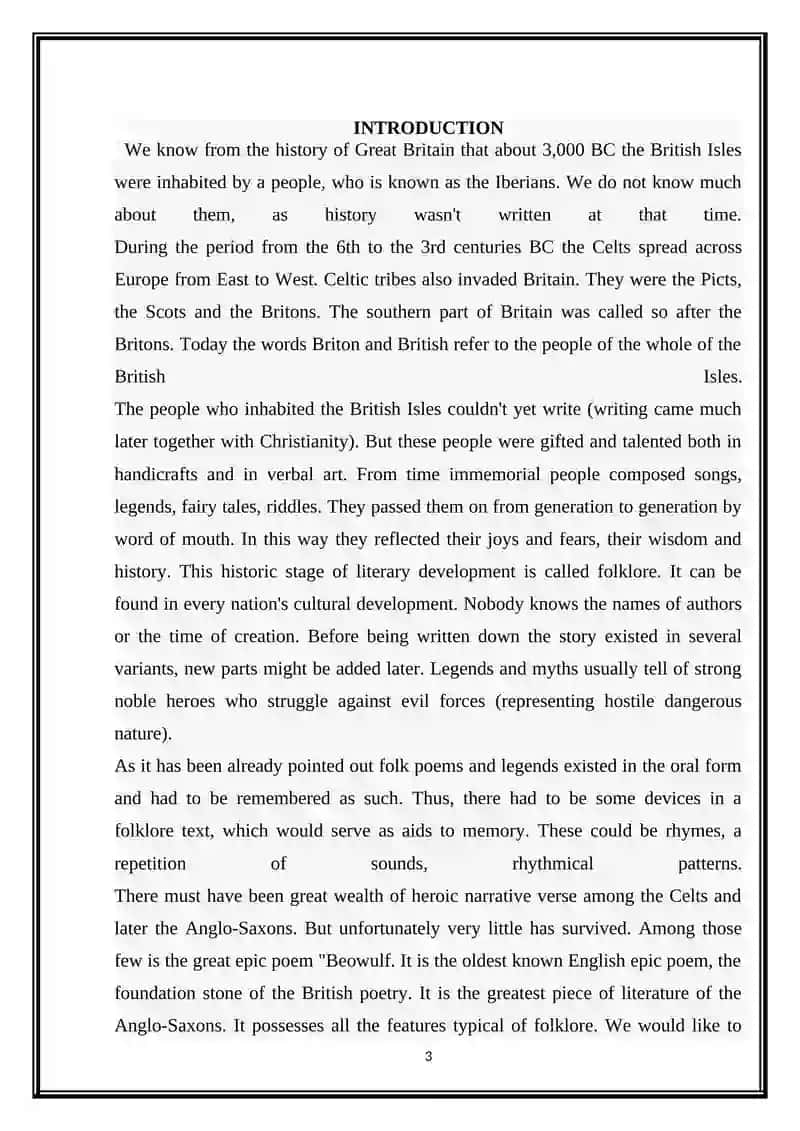 BEOWULF THE FOUNDATION STONE OF ALL BRITISH POETRY 3