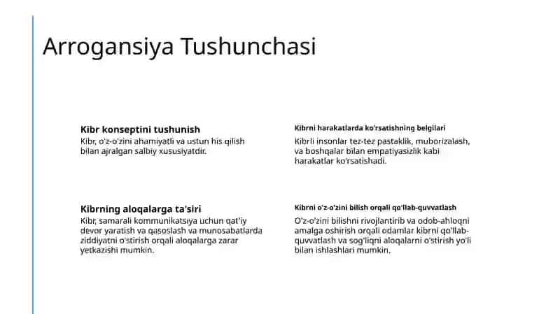 Kibr nazariyasi 3