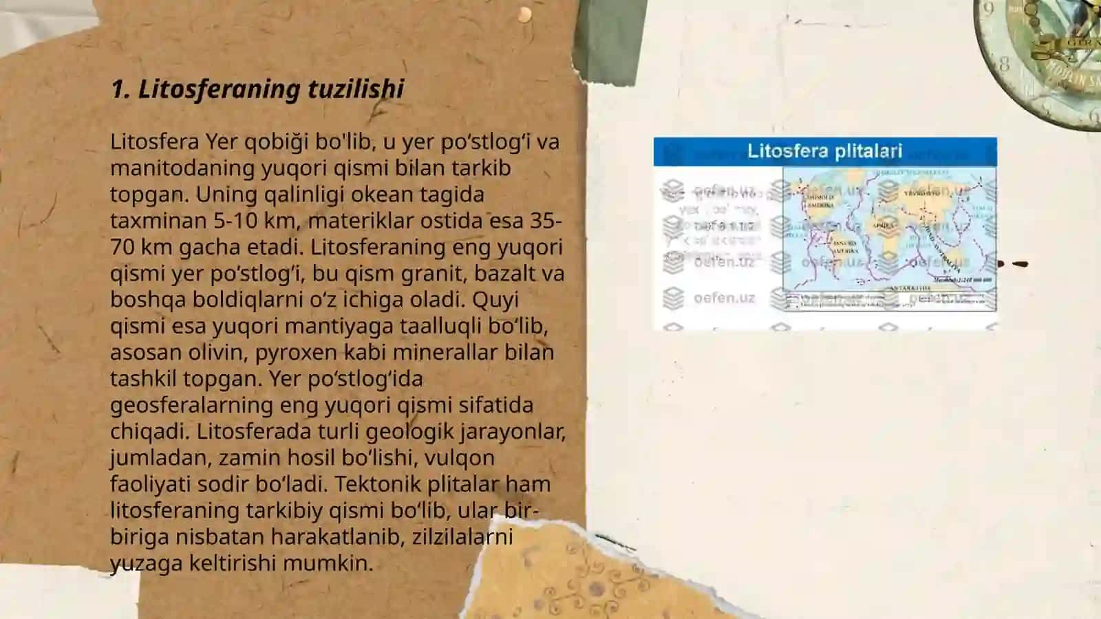 Litosferani va yerning mantiyasini seysmik usullarini oʻrganing 3