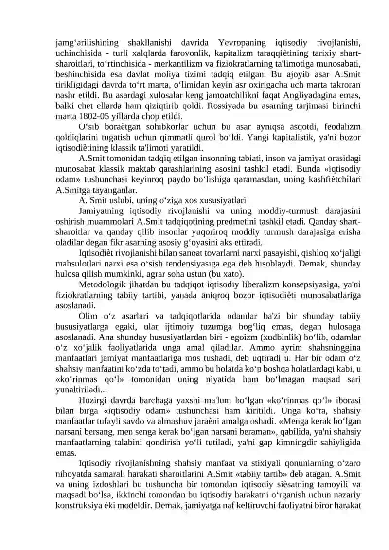 Klassik iqtisodiy maktab 3