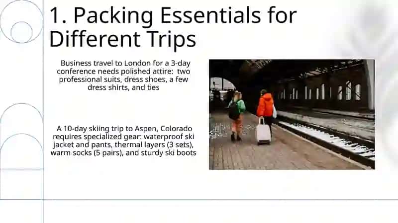 Presentation of transport 3