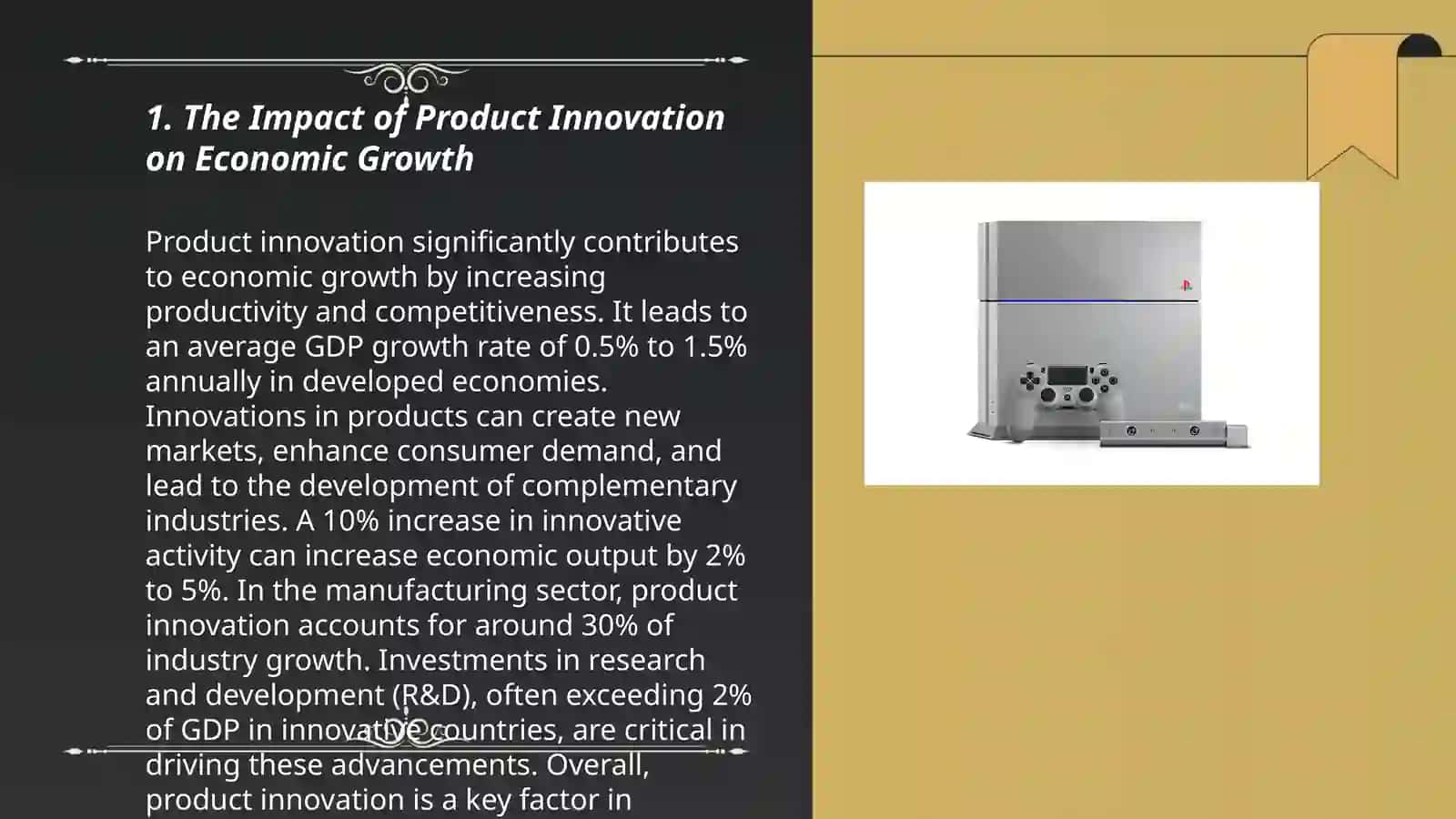 The Impact of Product Innovation on Economic Growth 3
