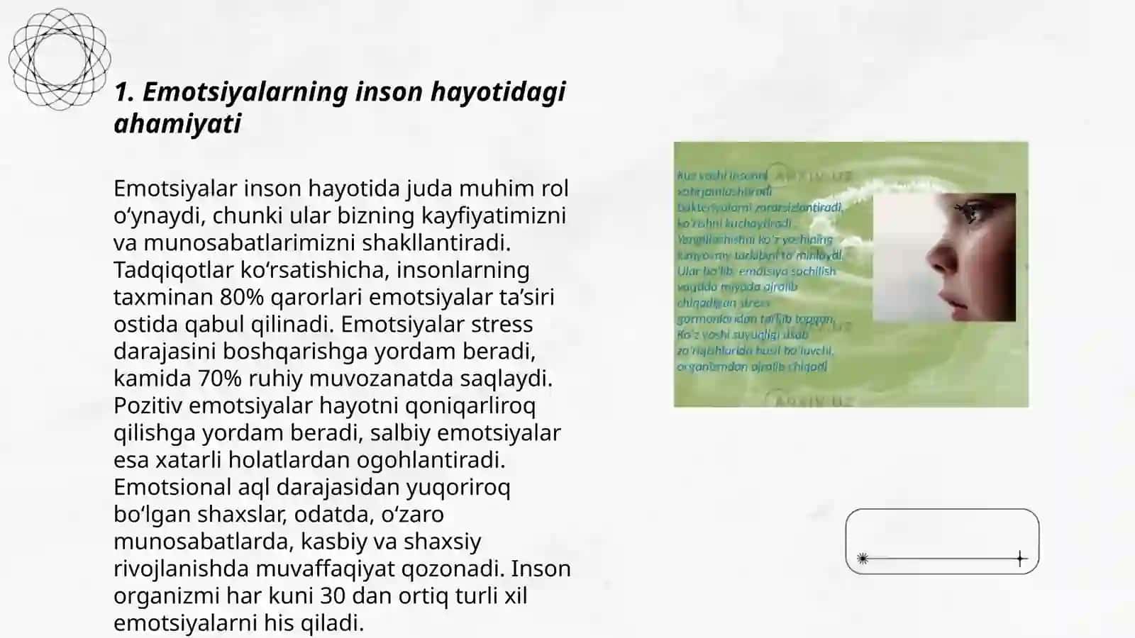 Emotsiyaning roli va funksiyalari 3