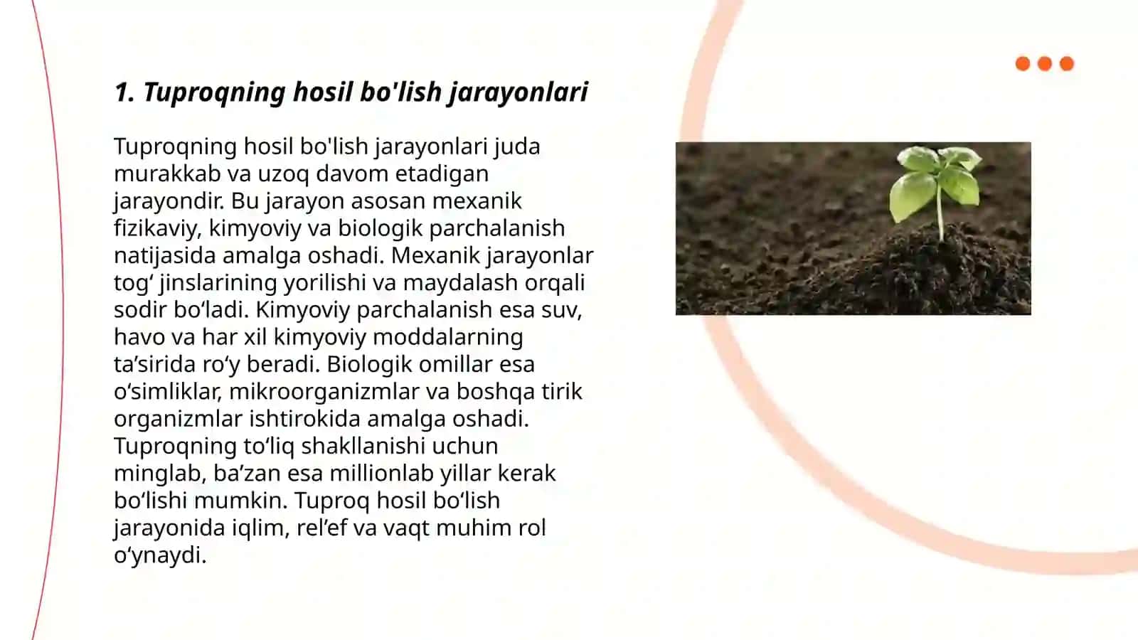 Yer yuzida tuproqlarning tarqalishi 3
