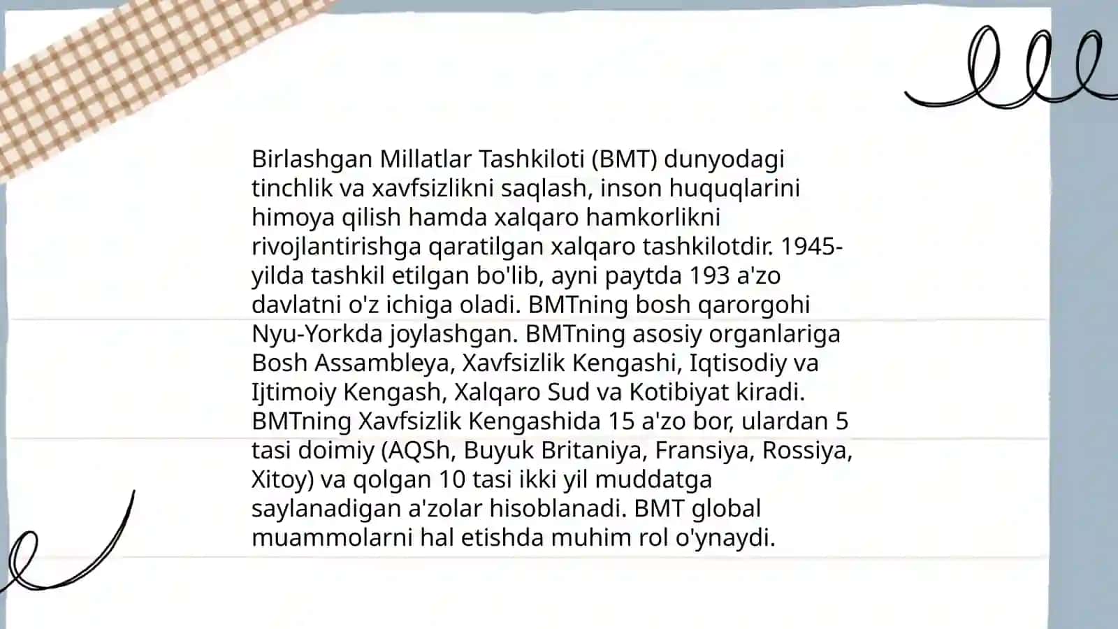 XXI asrda Xalqaro tashkilotlarning faoliyati 3