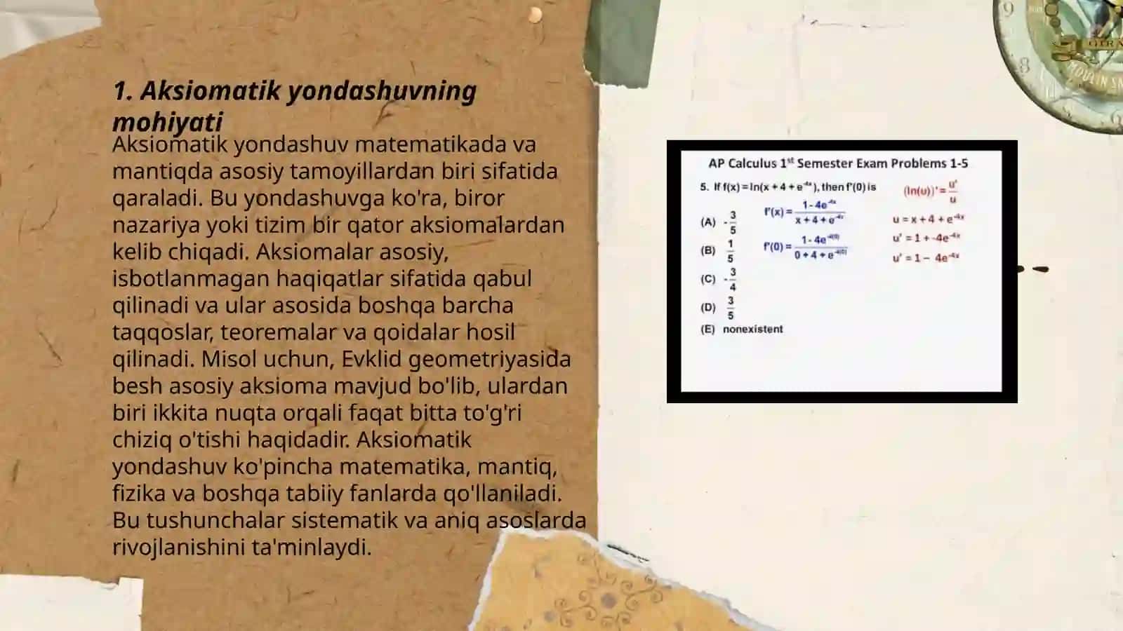 Aksiomatik yondashuvning mohiyati 3