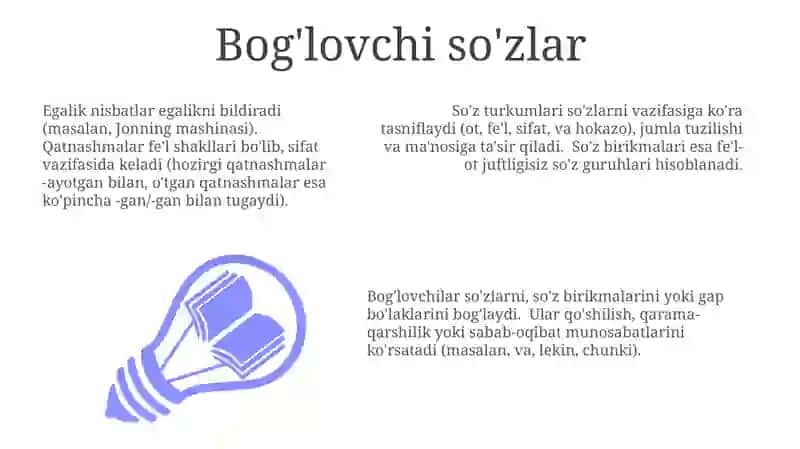 So'z turkumlari 3