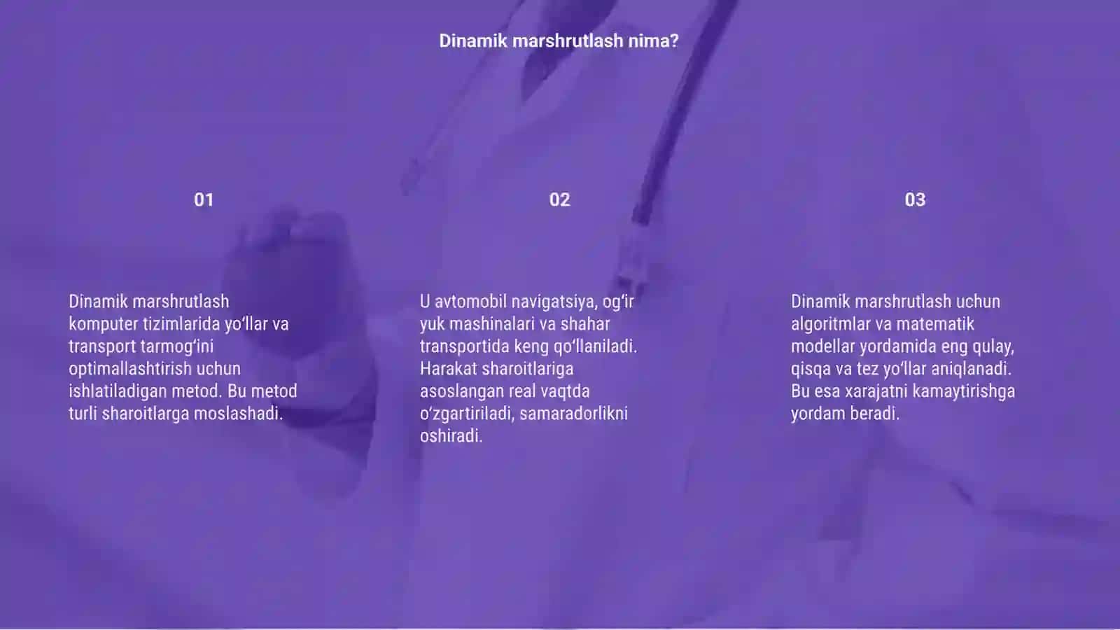 Dinamik marshrutlash 3