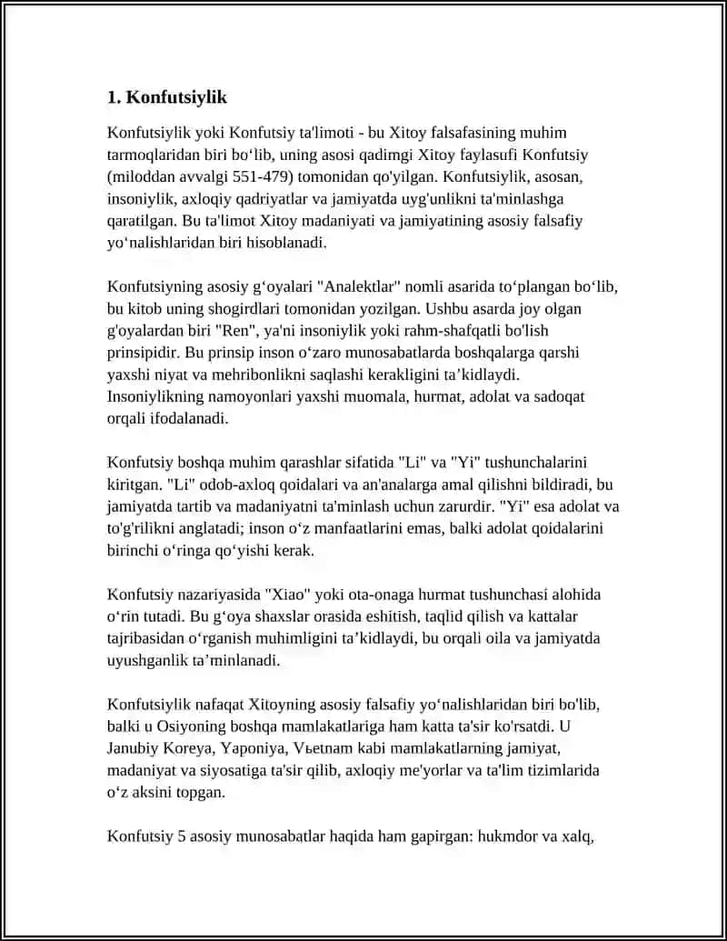 XITOY FALSAFASI 3